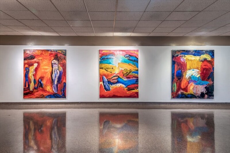 Installation view, Accessing Presence